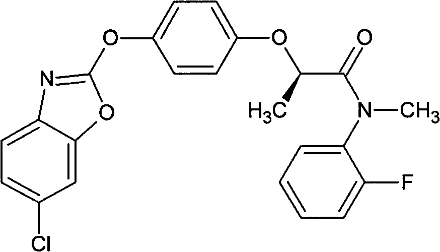 Herbicide composition including metamifop and oxadiazon