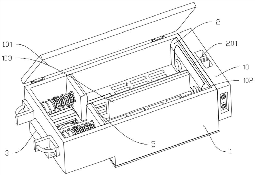 A battery adapter device for a handheld led lighting lamp