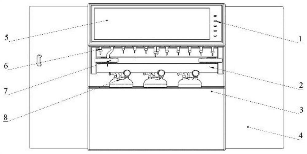 Intelligent parallel anaerobic culture fermentation system