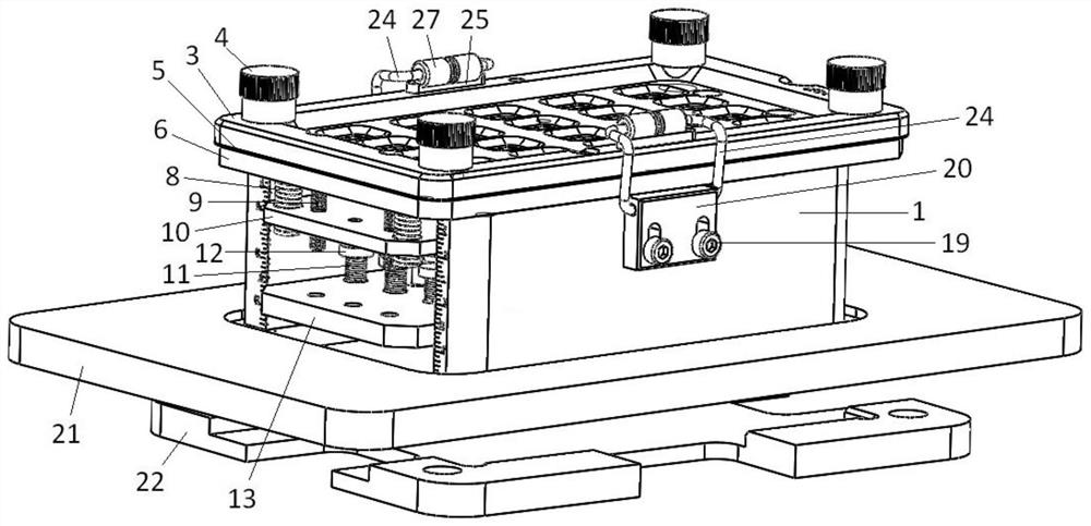 Optical device soft board welding tool