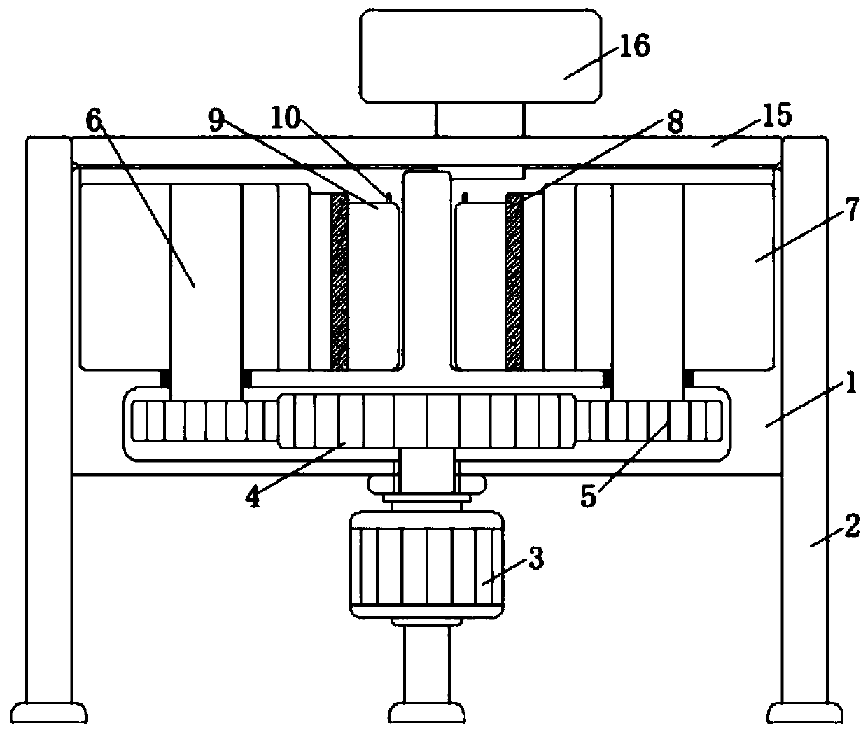 A rapeseed oil filter device capable of multiple cycles