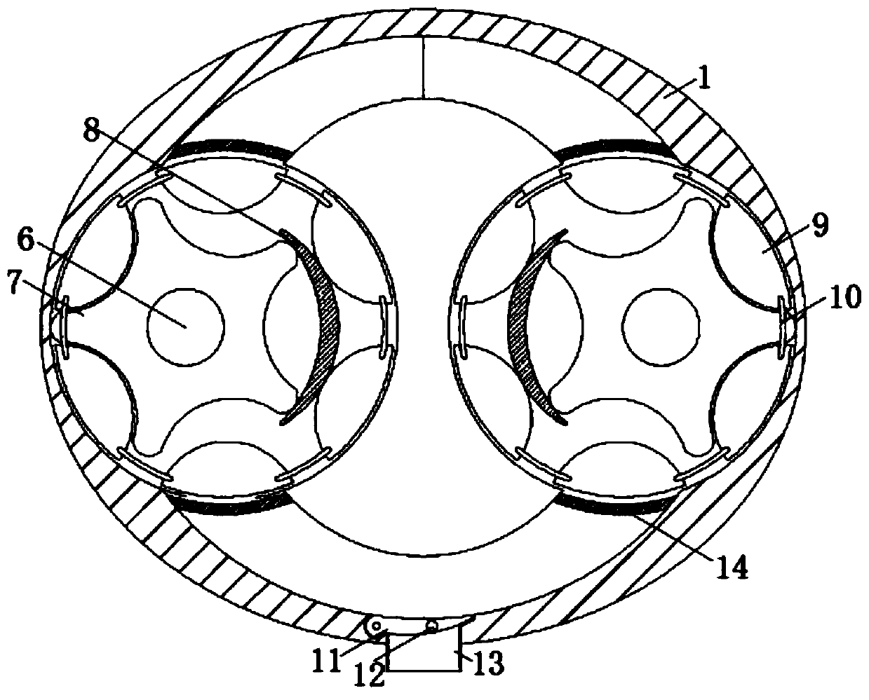 A rapeseed oil filter device capable of multiple cycles