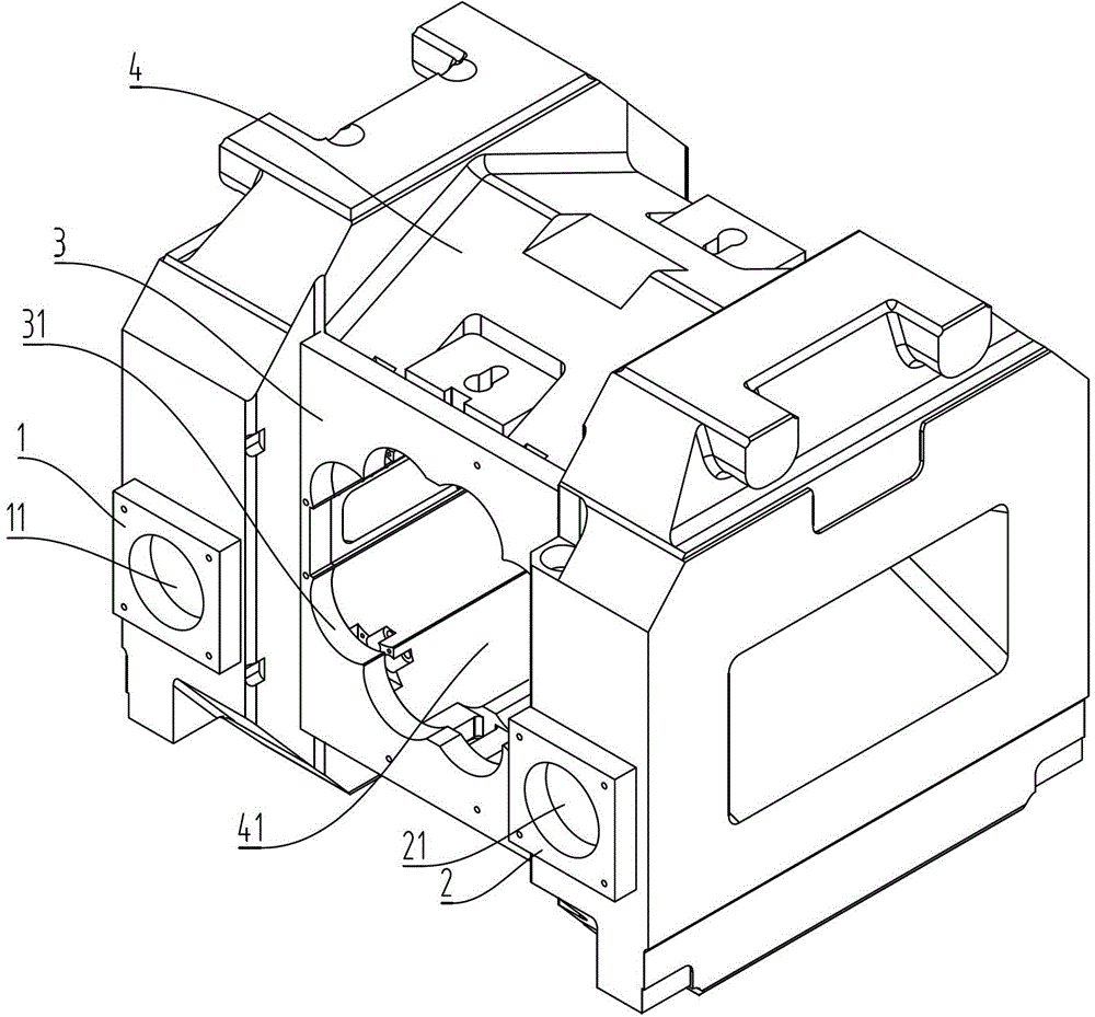 Processing method of rolling mill archway