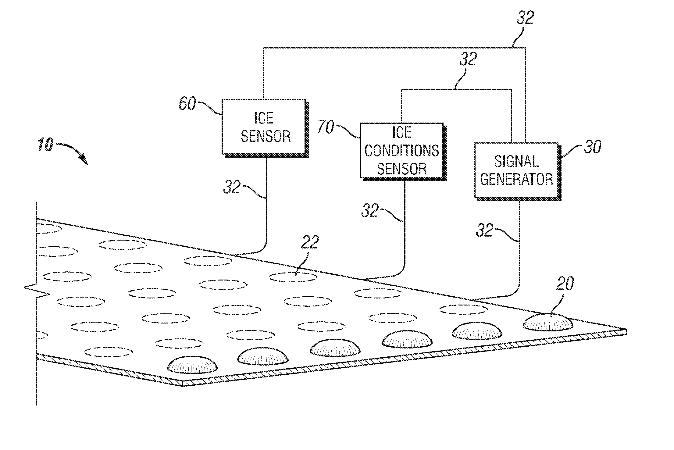 Ice protection for aircraft using electroactive polymer surfaces