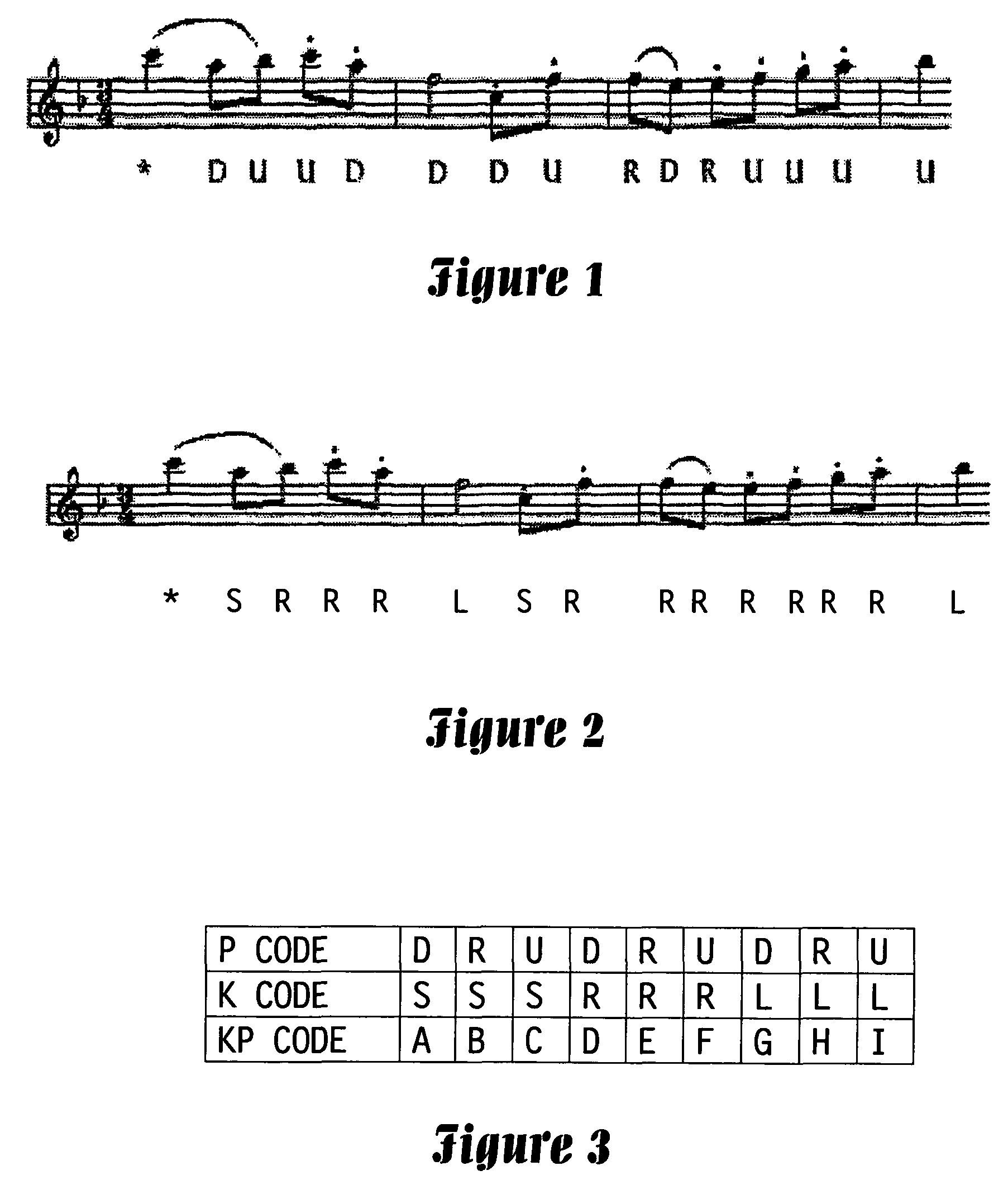 Method for locating information in a musical database using a fragment of a melody
