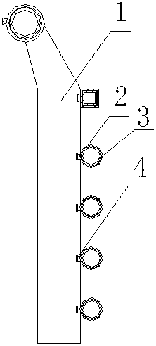 Road traffic safety guardrail and installation method thereof