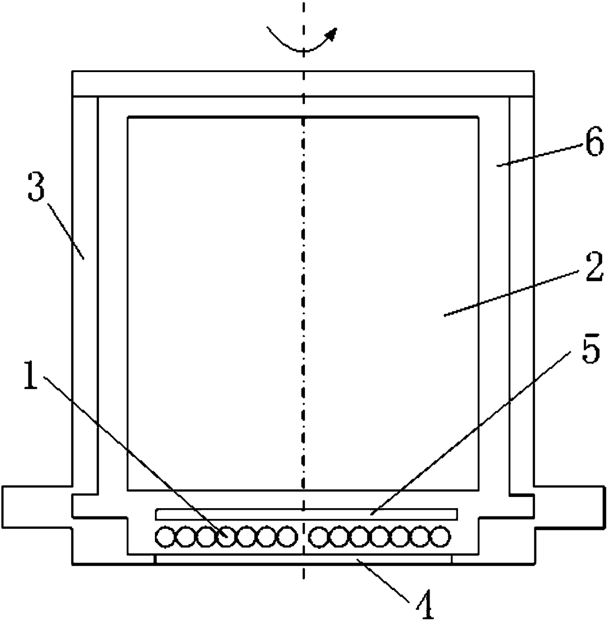 Electromagnetic ultrasonic body wave flaw detection method and device for metal materials at 550°C high temperature