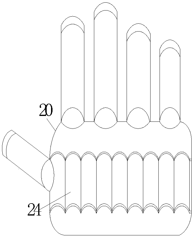 Safety manipulator for rehabilitation training robot for upper limb