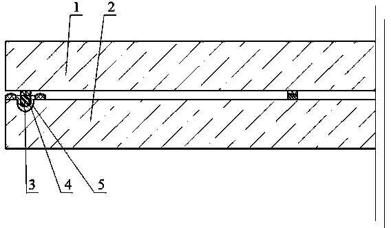 Metal-solder-welded planar toughened vacuum glass with edges being sealed by strip borders and groove