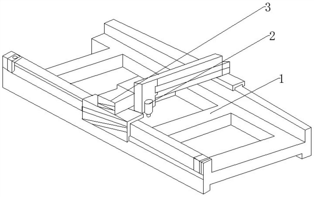 A plate laser cutting machine for electric power equipment production