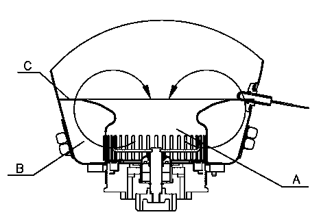 Food processor with small-space crushing cover