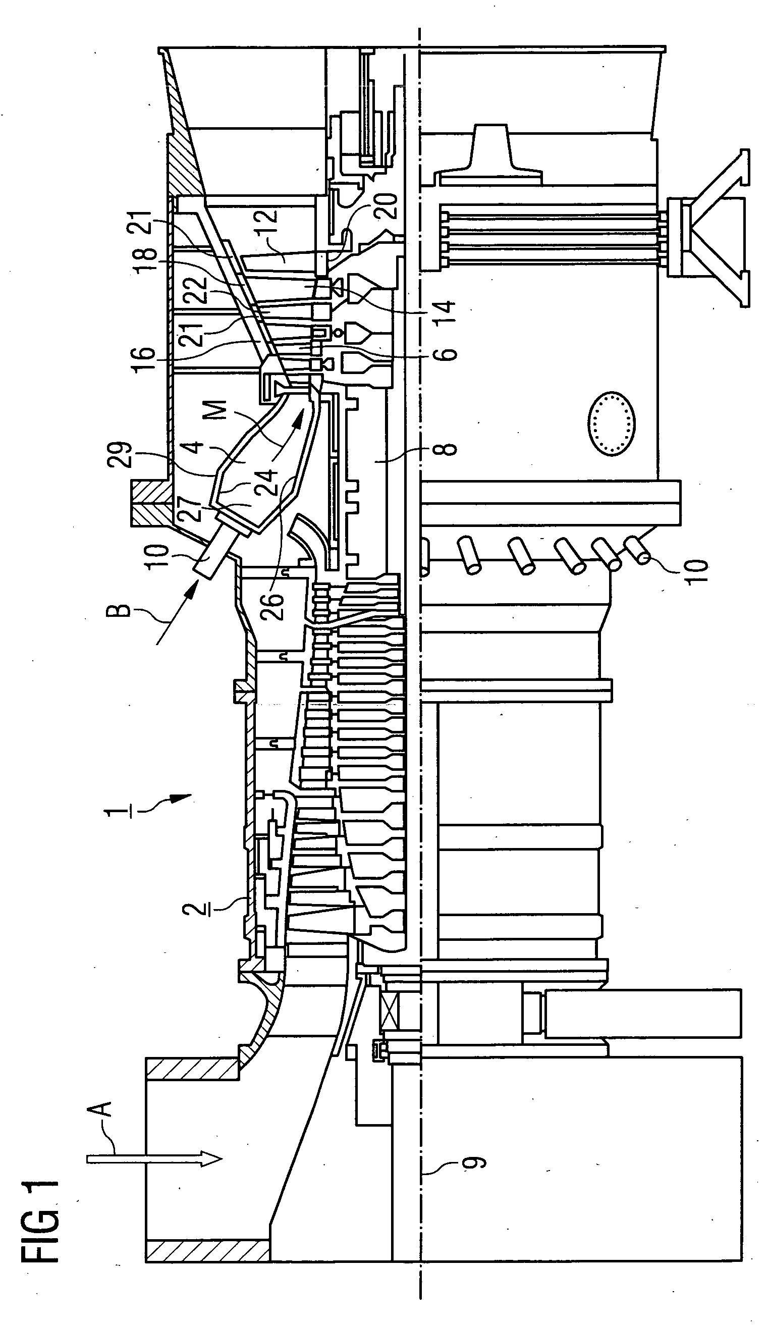 Method for the combustion of a fluid fuel, and burner, especially of a gas turbine, for carrying out said method