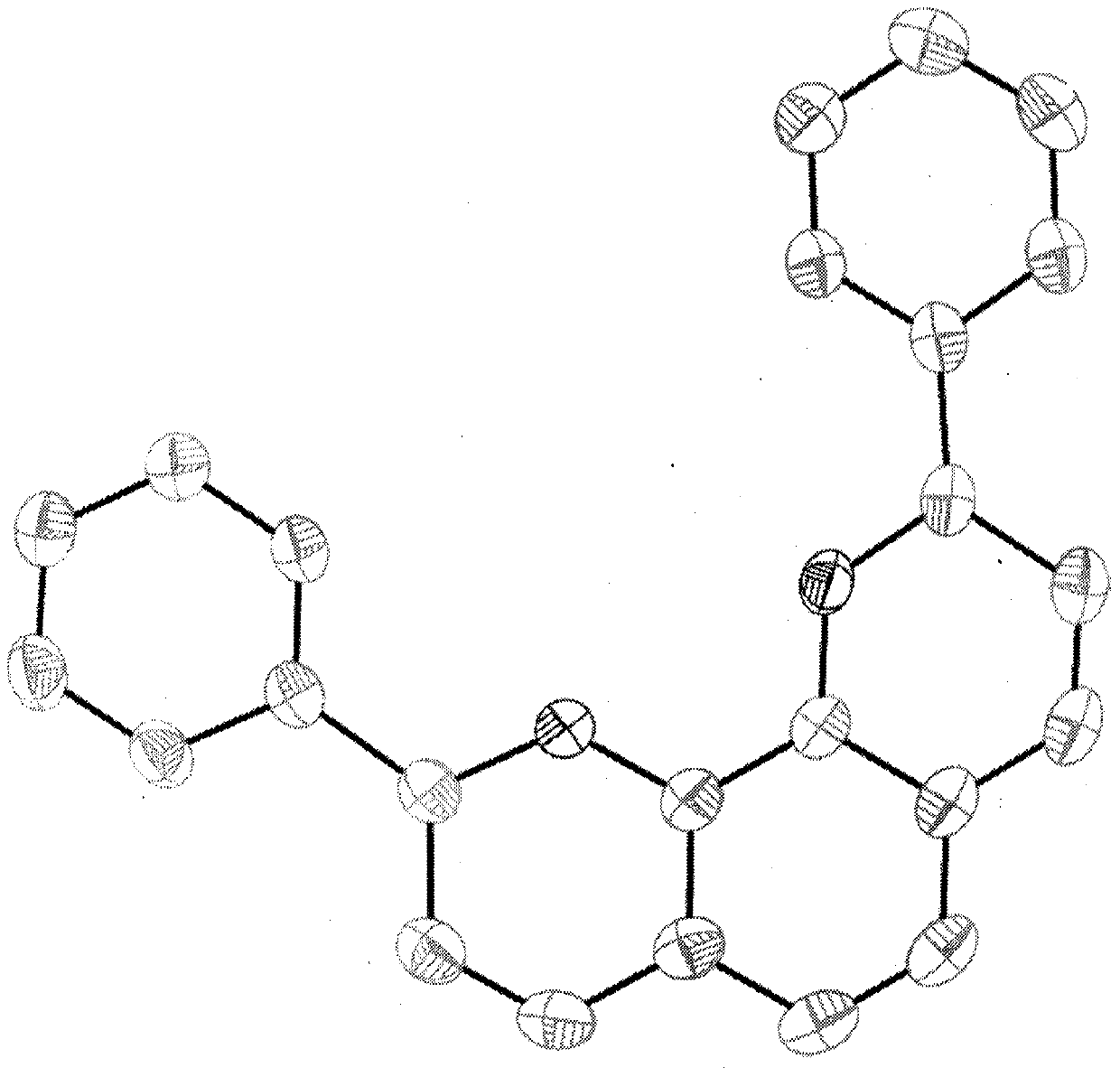 Synthesis method of diboron azatriphenylene and derivative thereof