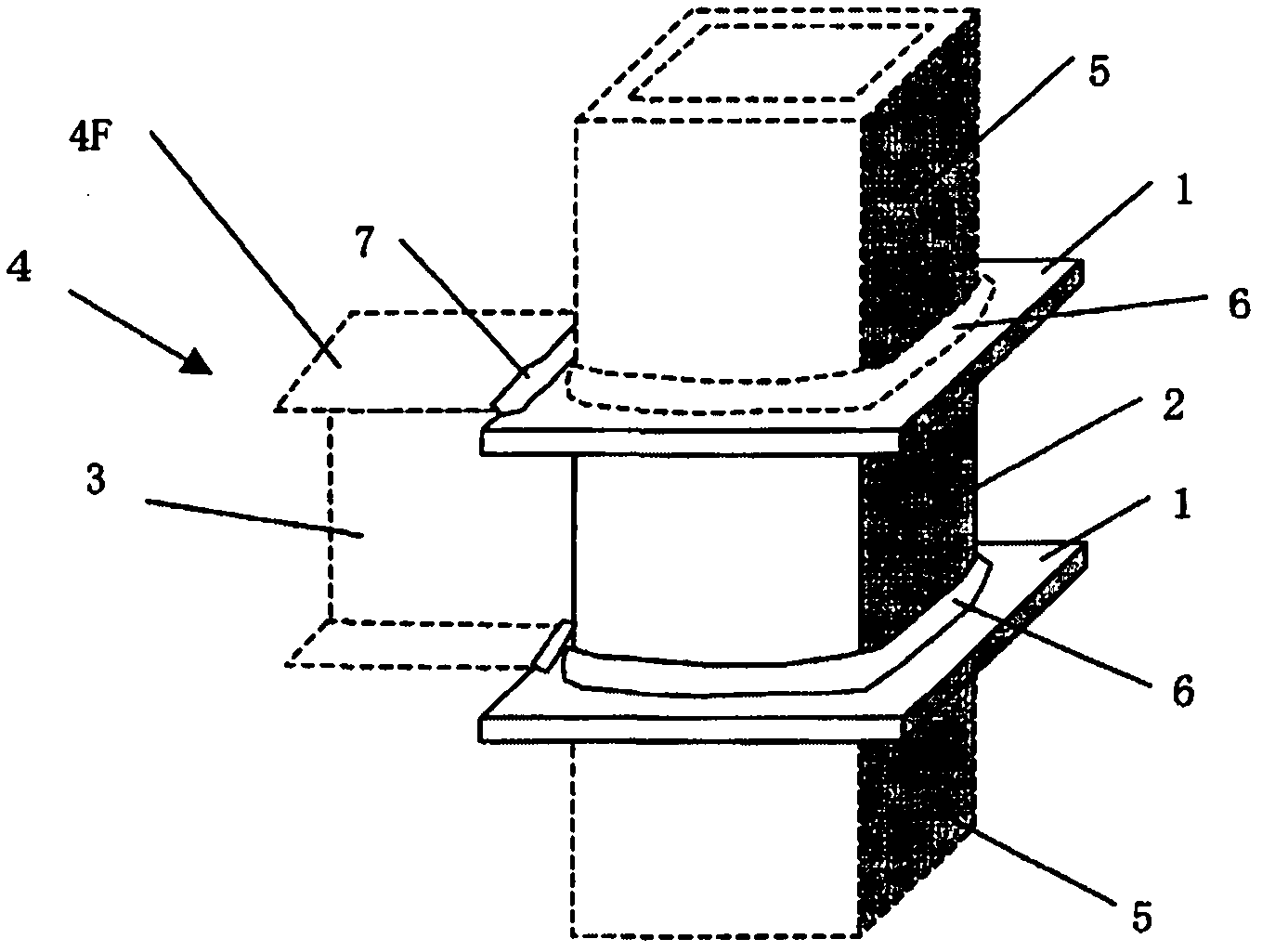 Column-beam connection structure