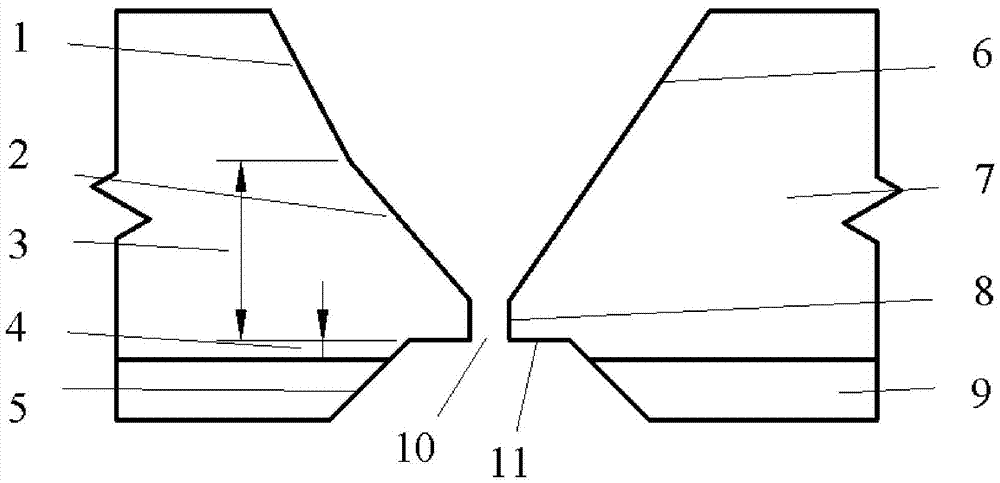 Process method of double-sided welding of bimetal composite pipe