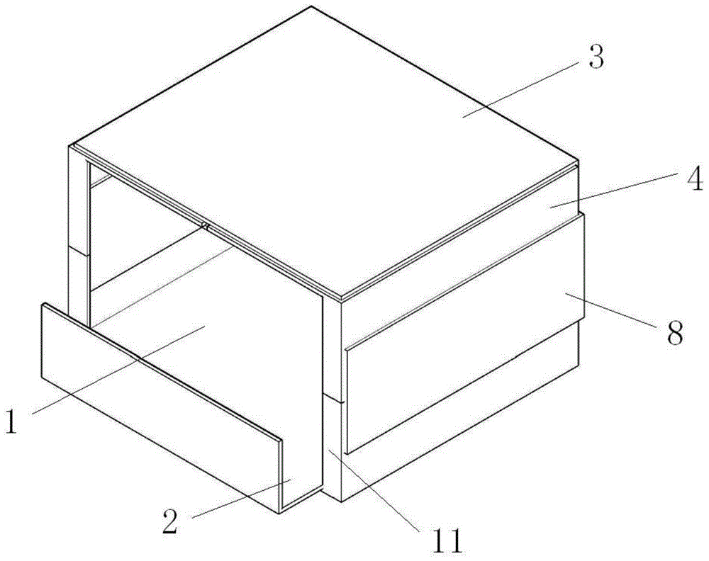 An all-round adjustable mobile phone photo shading device