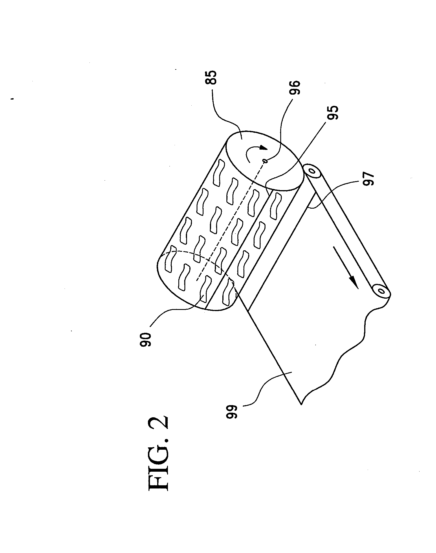 Meat-containing, strip-shaped food product and method of making same