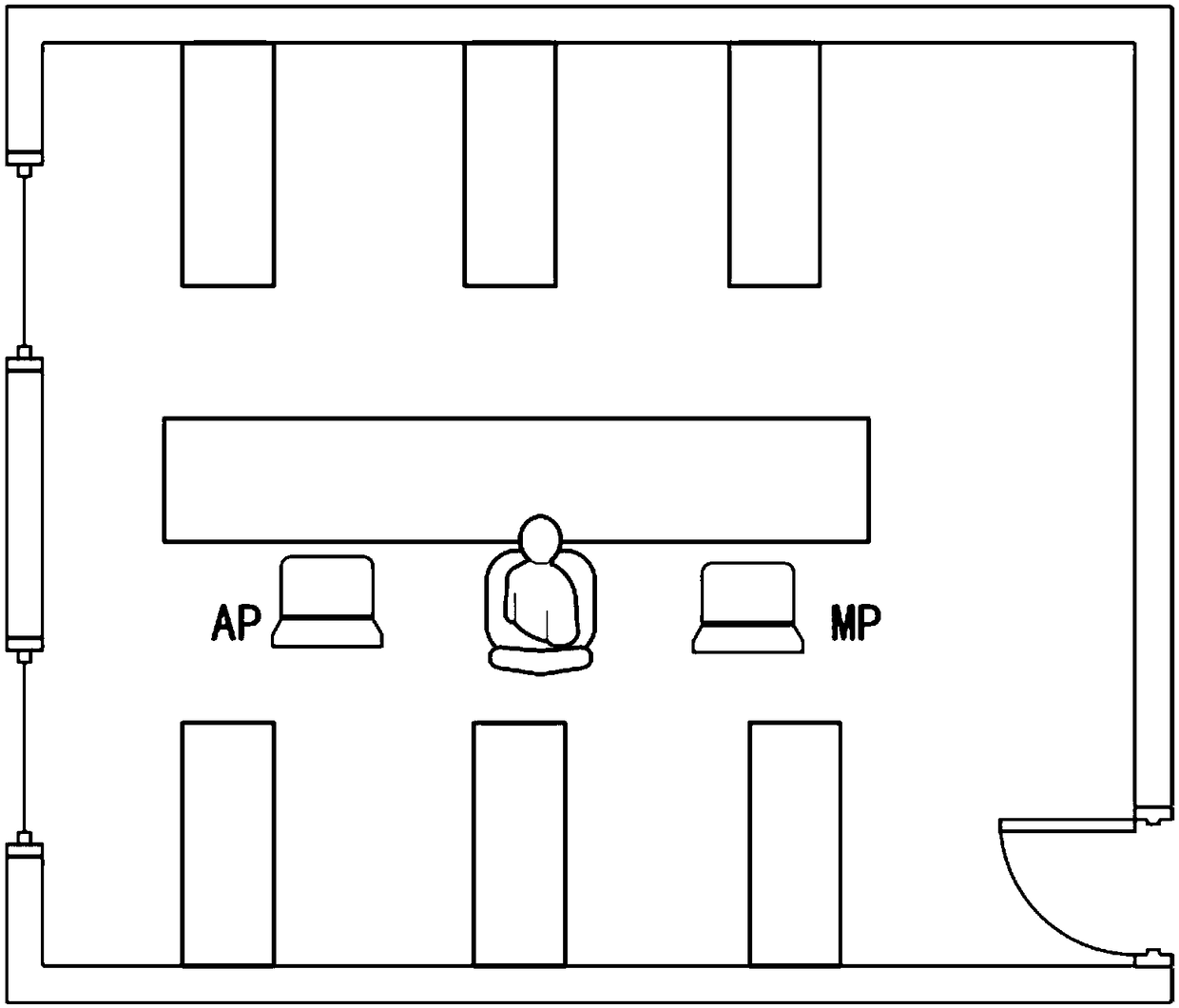 A human body sitting posture detection method based on channel state information