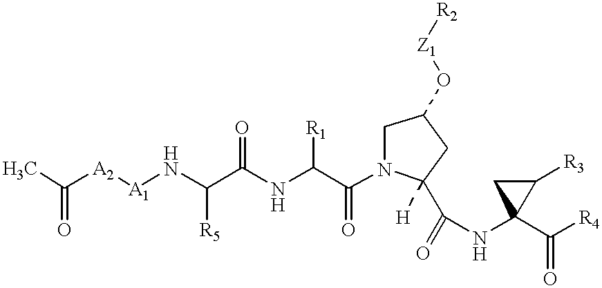 Macrocyclic NS-3 serine protease inhibitors of hepatitis C virus comprising alkyl and aryl alanine P2 moieties