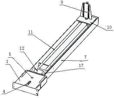 An automatic push-out device structure of a display medicine tray rack