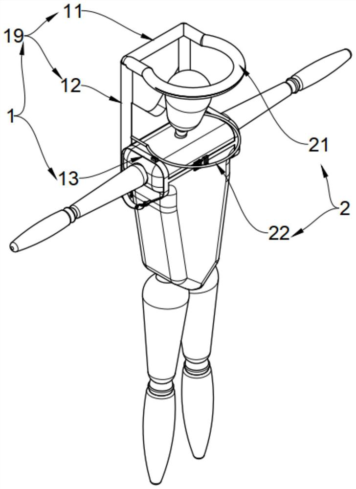 Protective suit hood supporting frame