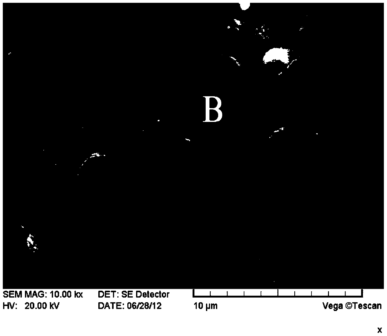 Method for coating surface of wave-absorbing material with magnetic metal film