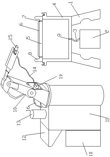 A kind of art sprayer and its spraying process