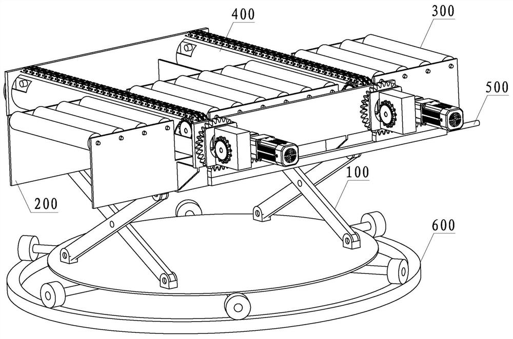 Conveyor and intelligent warehousing system