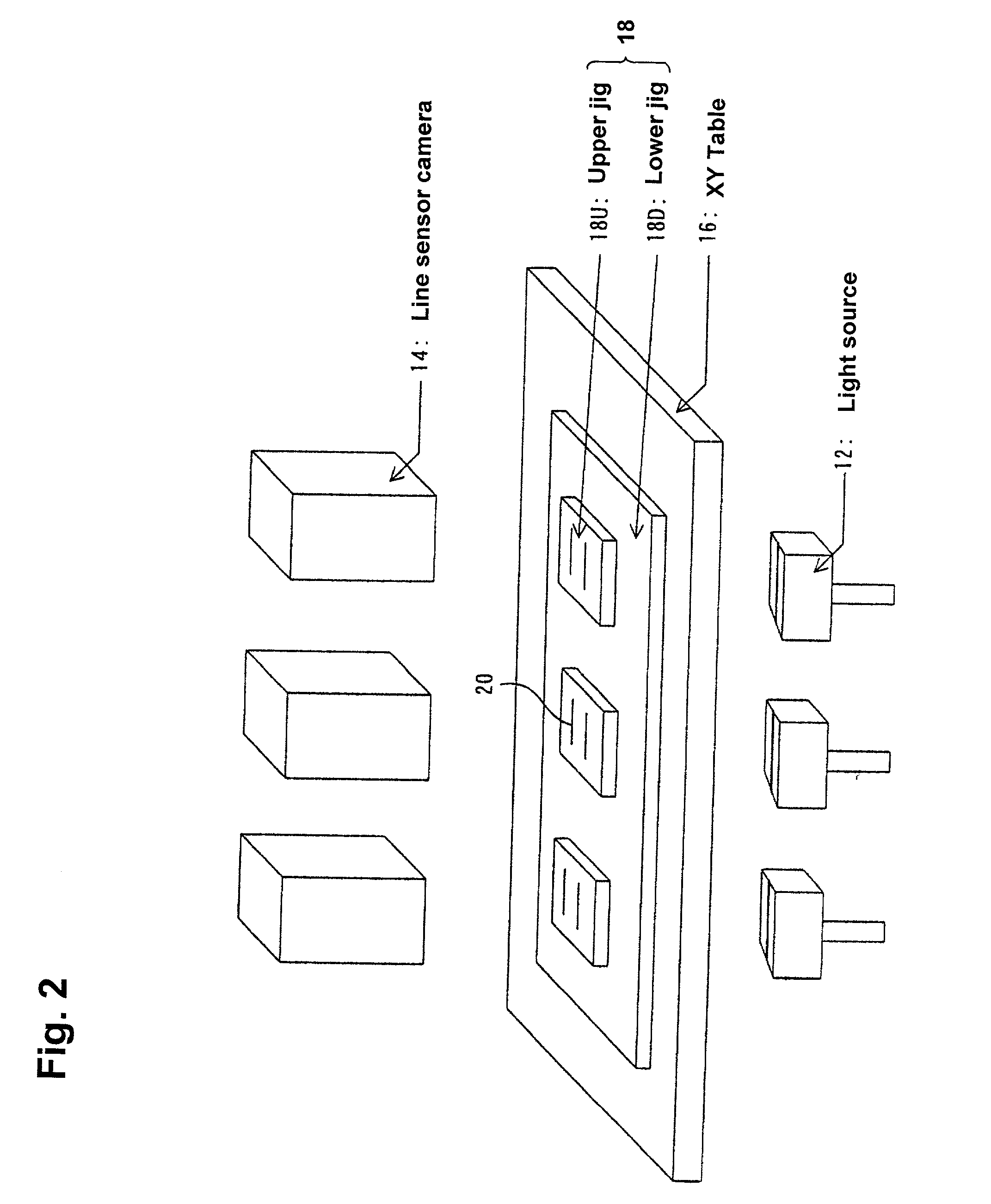 Method and apparatus for examining foreign matters in through holes