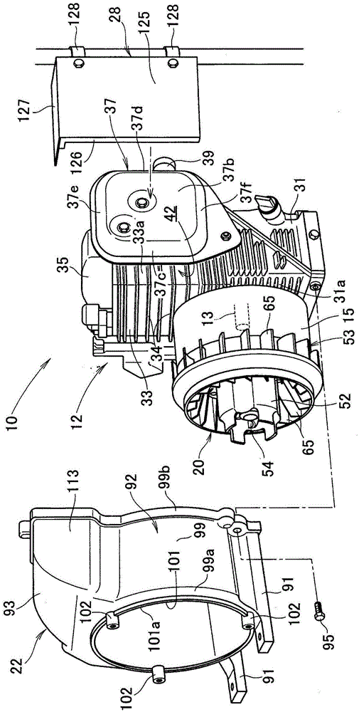 Engine-driven generator