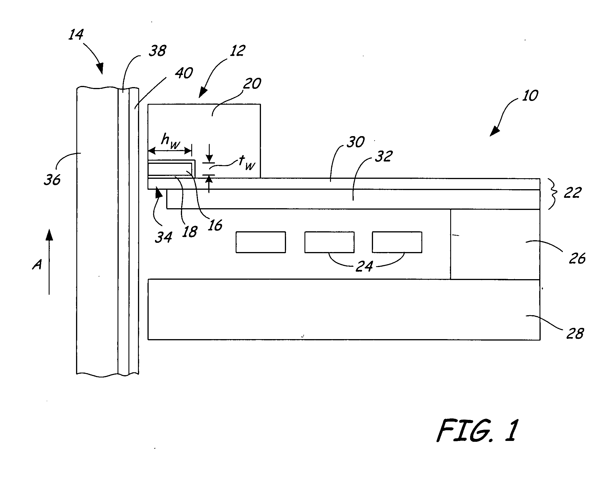 Wire-assisted write device with high thermal reliability