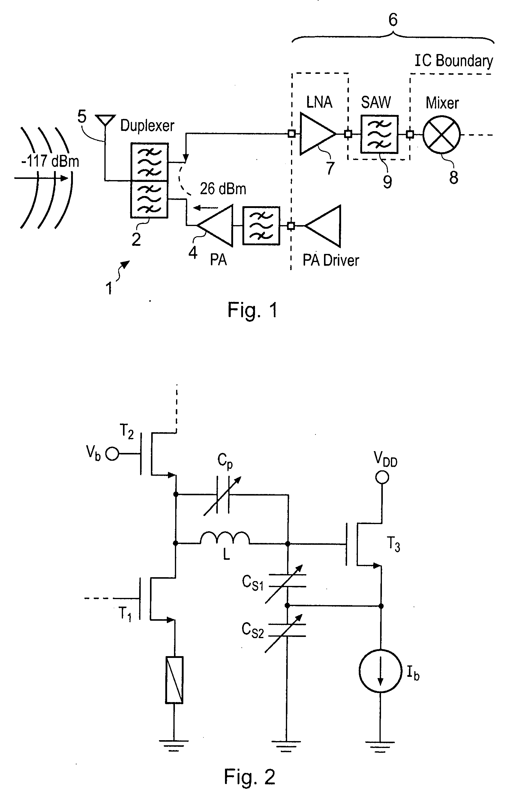 Negative gm circuit, a filter and low noise amplifier including such a filter