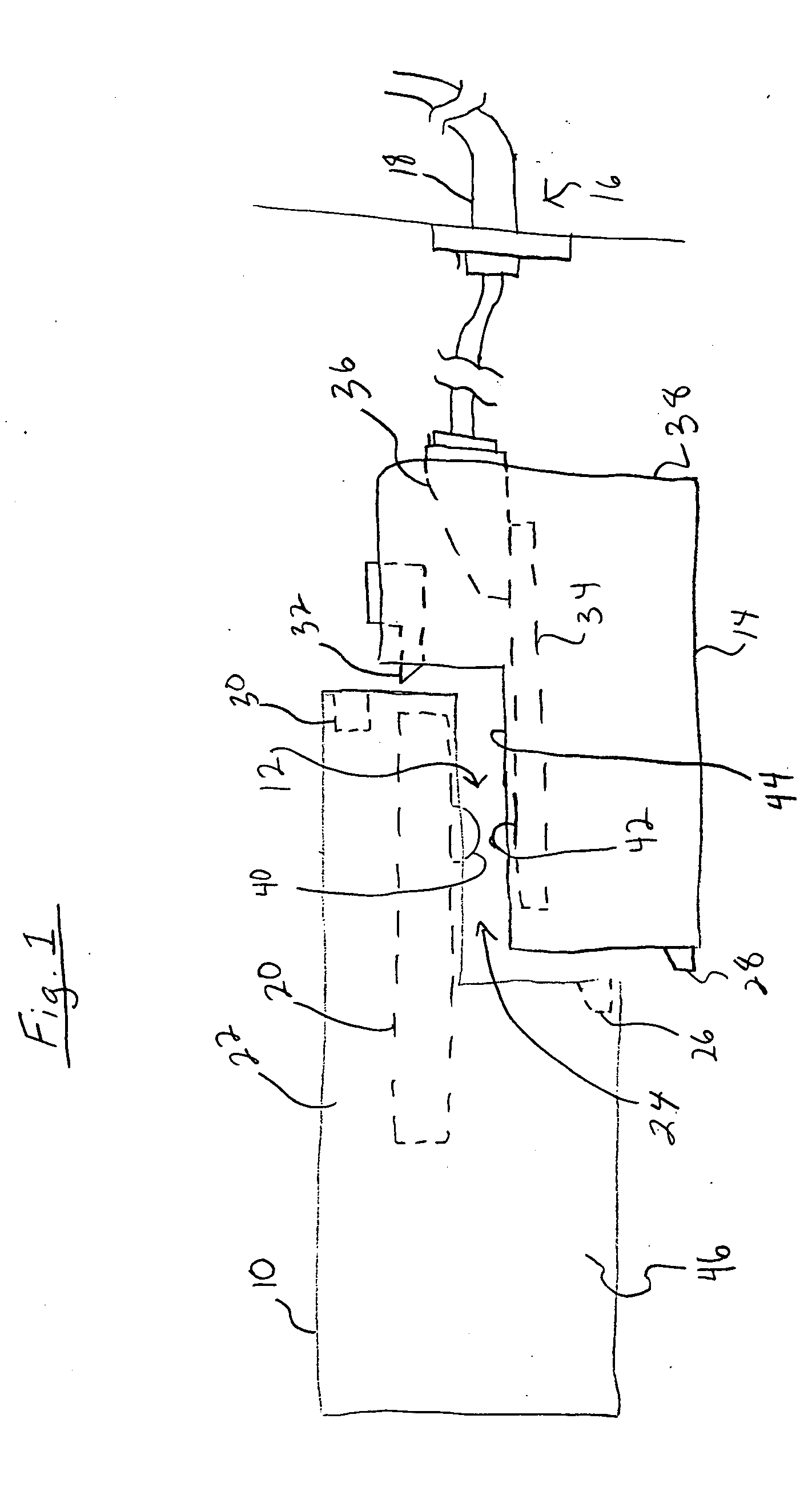 Measurement connector for test device