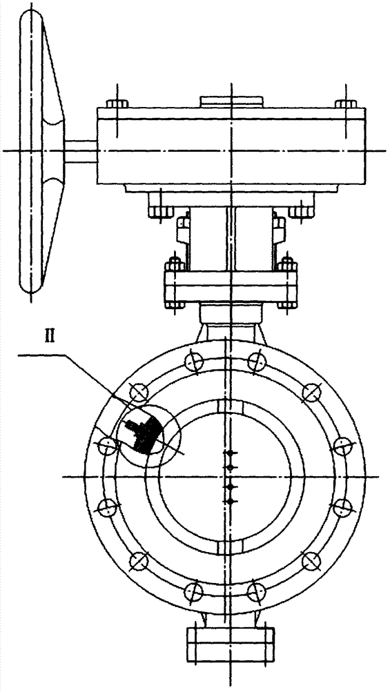 Soft sealing butterfly valve and method for preparing valve seat sealing ring thereof