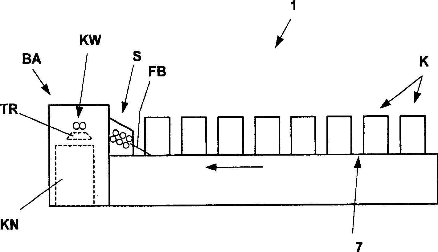 Nonwoven guide device for a comber