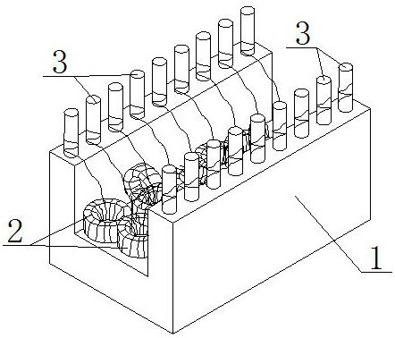 A method of using a foot winding machine to complete the wiring of network transformer wire wrap