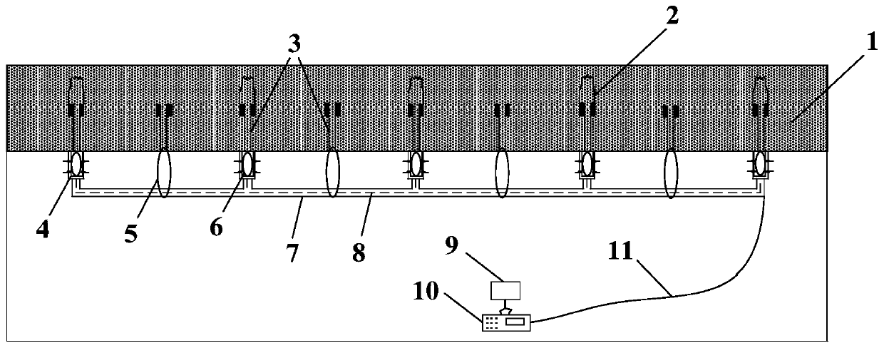 High precision monitoring and early warning system and method for roof deformation