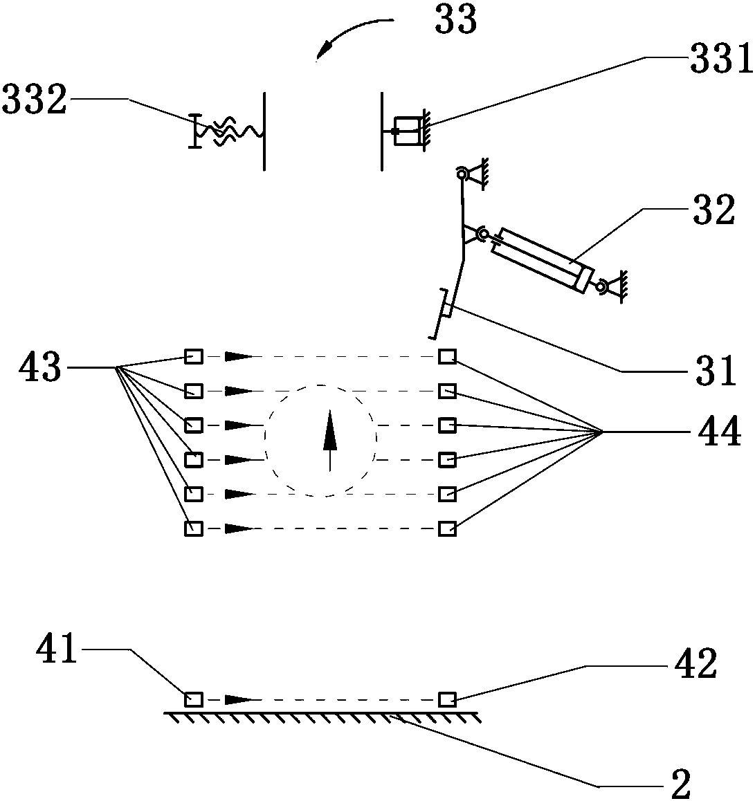 Device and method for measuring the rebound height of a sphere