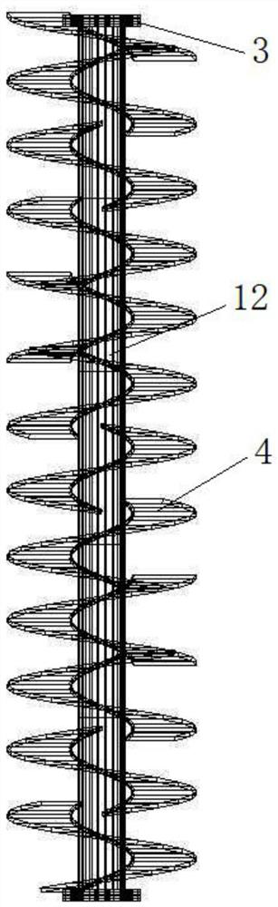 A construction method for a continuous wall of interlocking piles combined with self-protecting drill pipe and steel casing