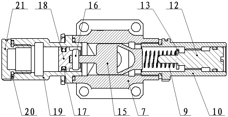 Mechanical drive control type flow regulating valve