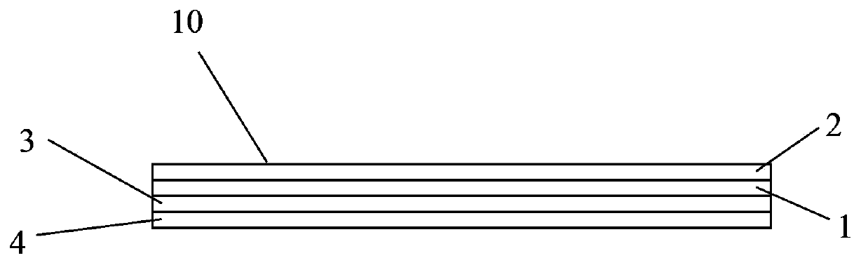 Transferable double sided tape and production technology thereof