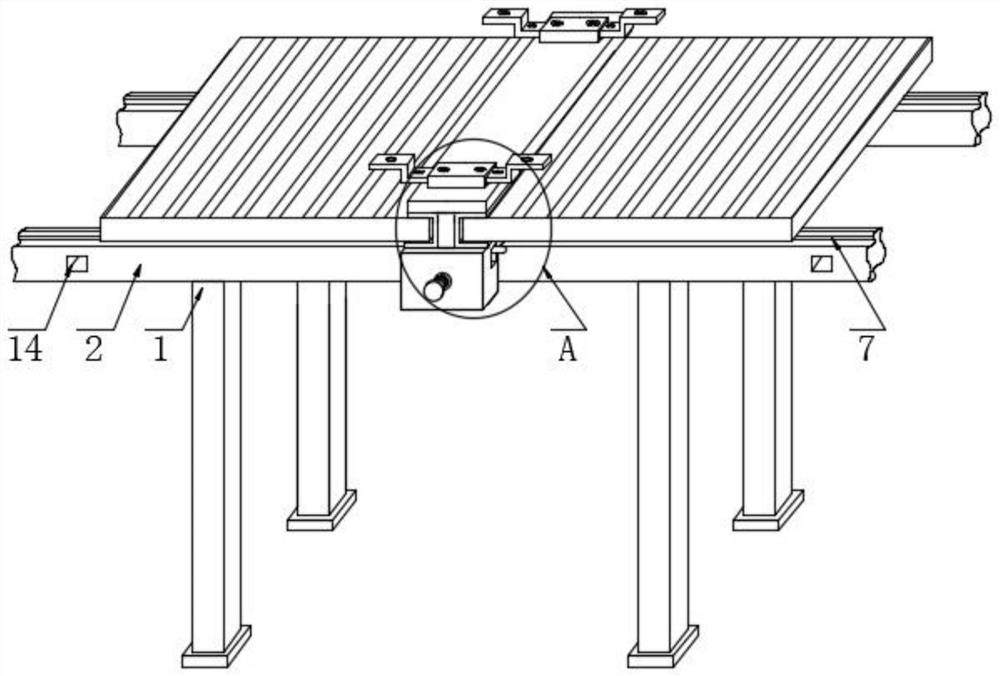Guide-rail-free color steel tile clamp structure and using method thereof