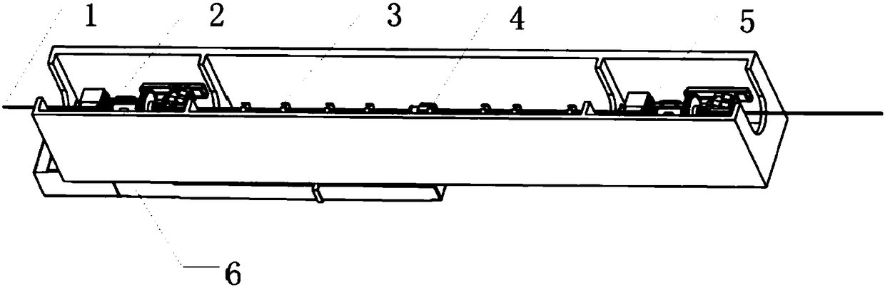 Catheter-guide wire cooperative operation interventional surgery assistance system slave controller