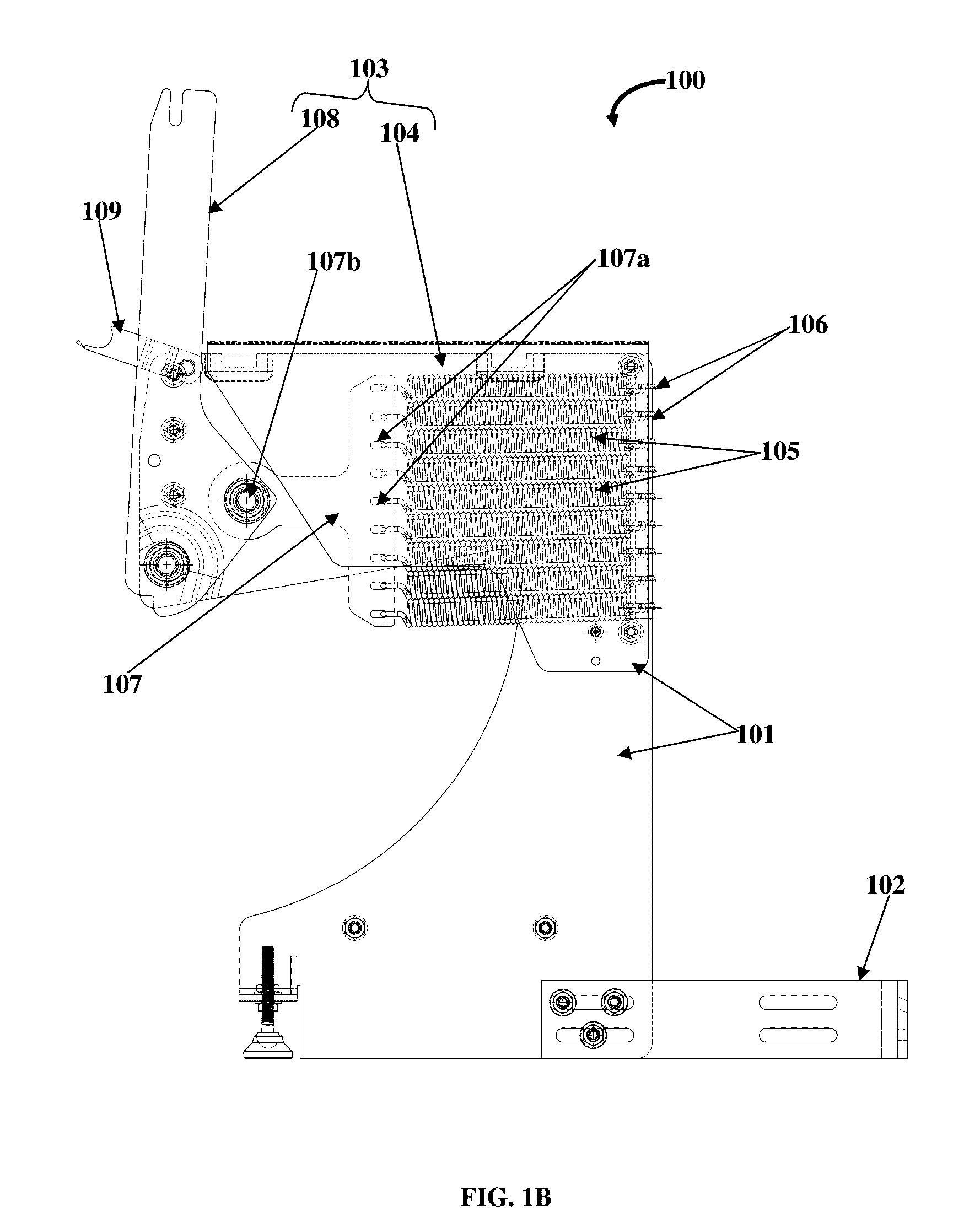 Foldaway wall bed mounting