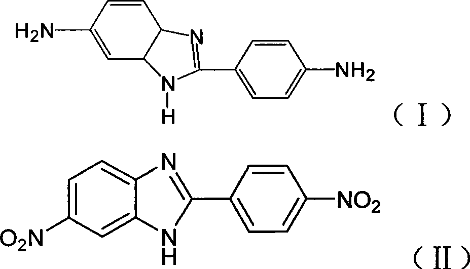 Method for preparing 2-( p-aminophenyl) benzimidazole-5-amine