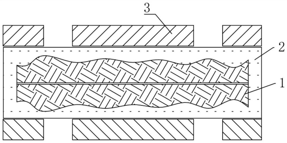 Ultrathin coreless three-layer circuit board and preparation method thereof