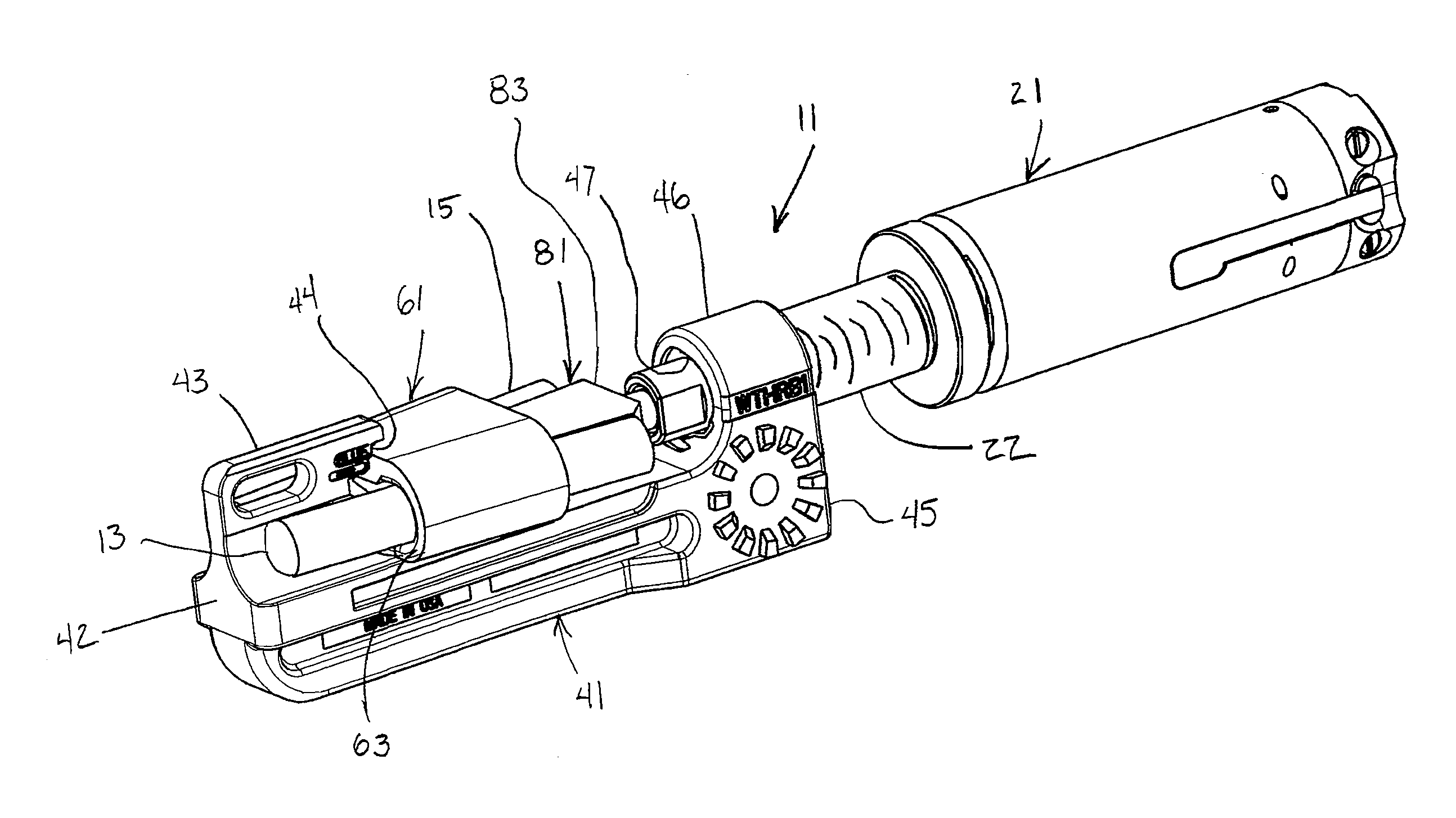 Limit Indicator For Ram of Wedge Connector