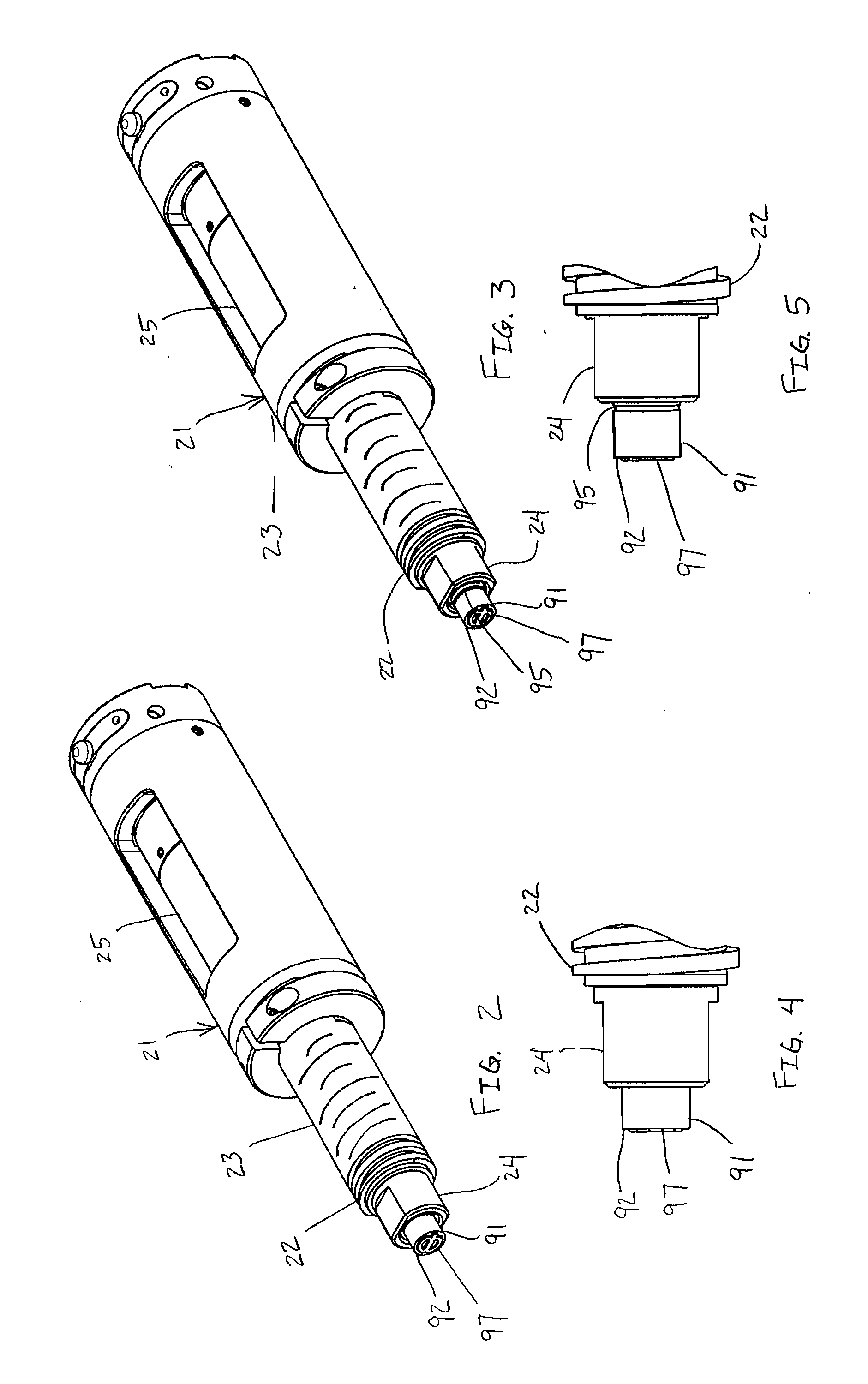 Limit Indicator For Ram of Wedge Connector