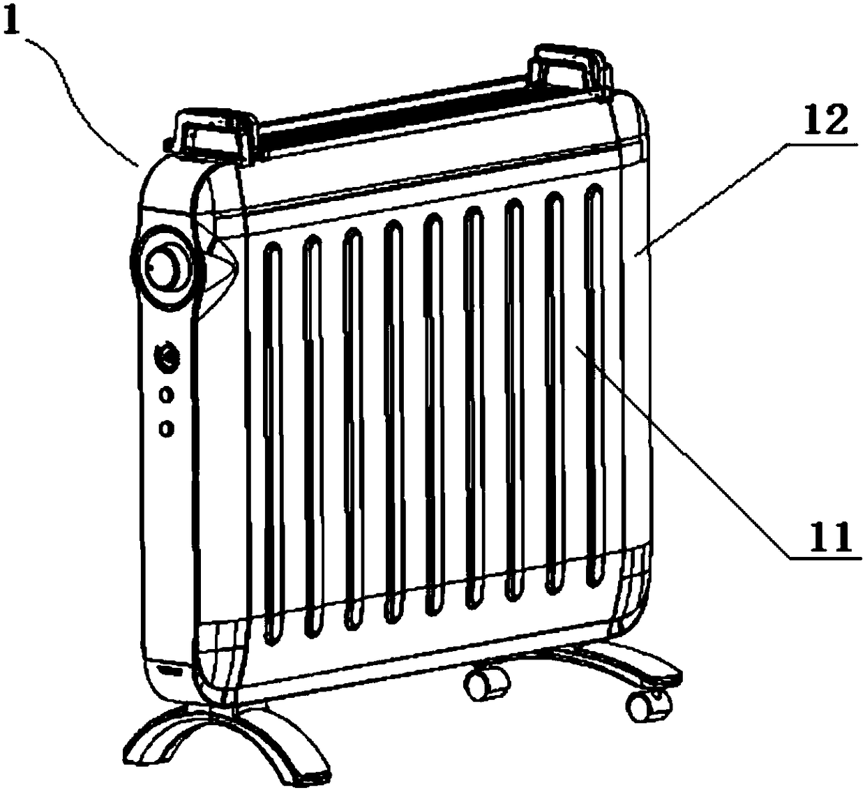 Electric film heater