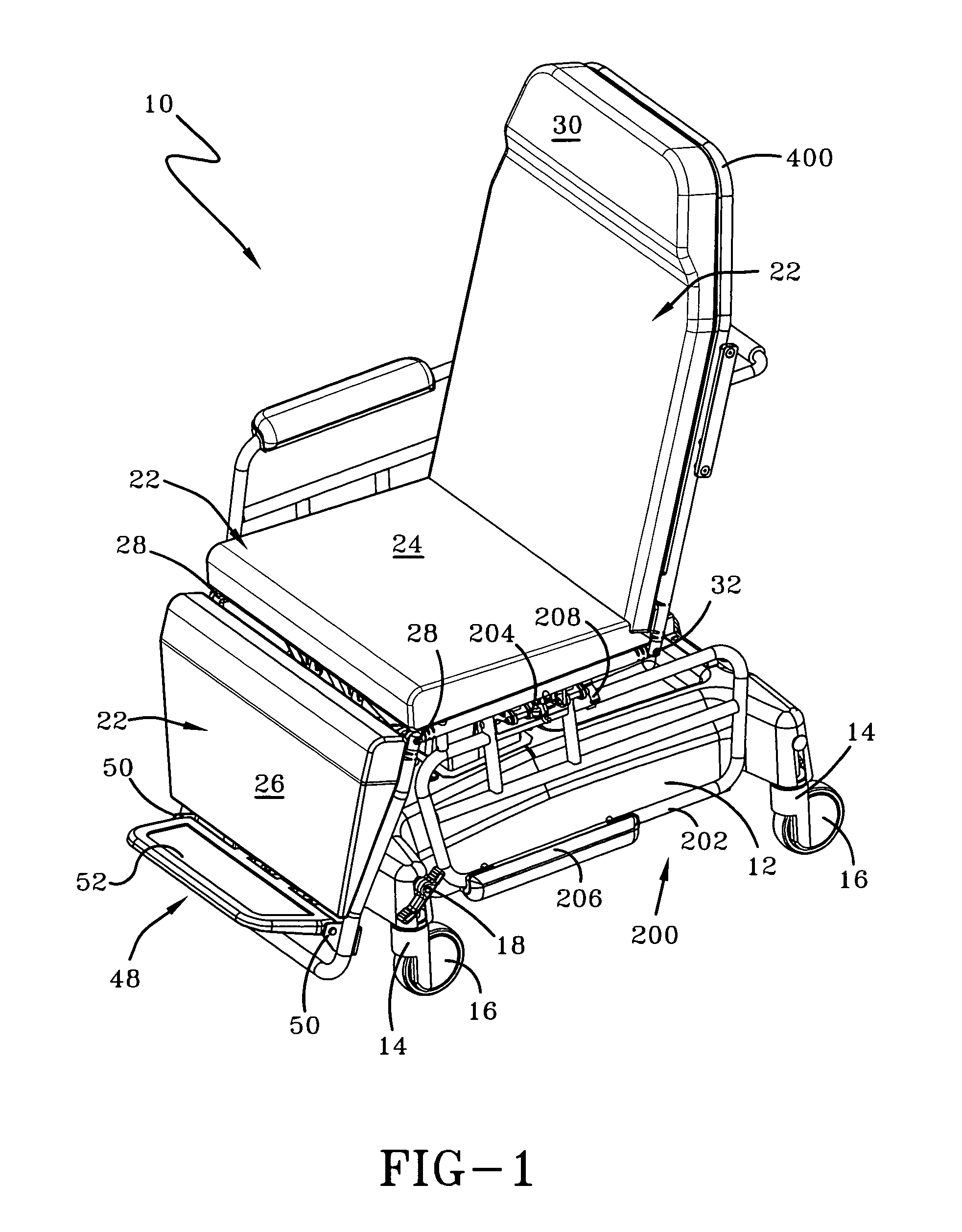 Multi-purpose patient chair